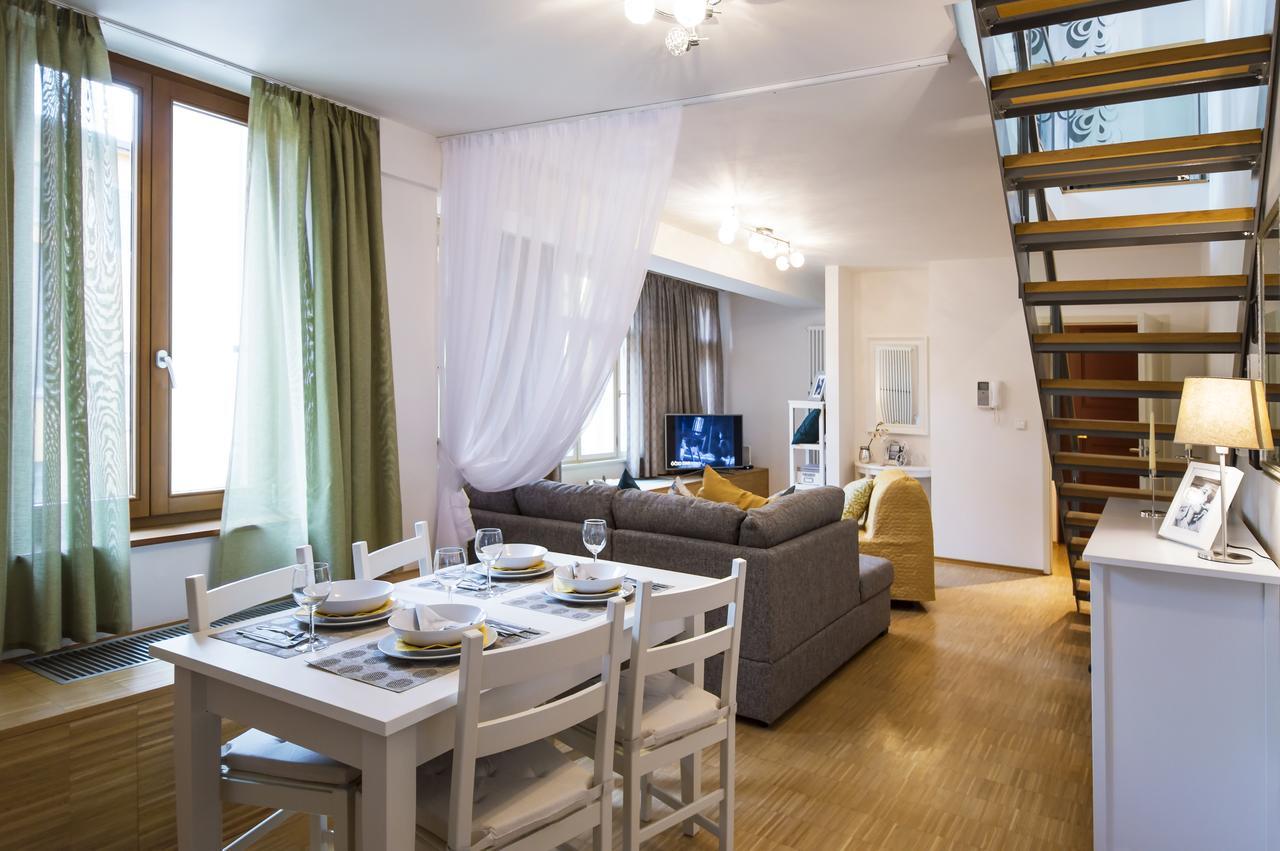 Modern Apartment Charvatova Prag Eksteriør billede